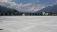 Caserme VDA Aosta:Realizzazione di segnaletica su pista di atterraggio elicottero-inizio lavori